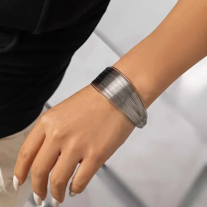 Multi-layer Cuff Bracelet For Mom - Image 7